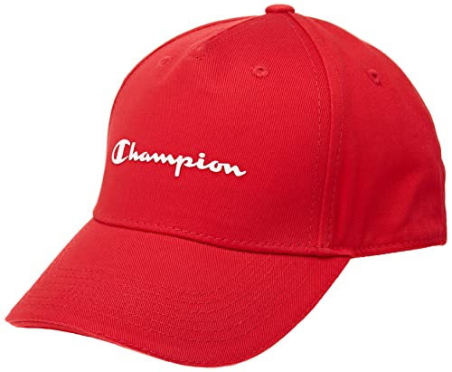 Champion Czapka z daszkiem dla dorosłych, Czerwony (RS005), rozmiar uniwersalny