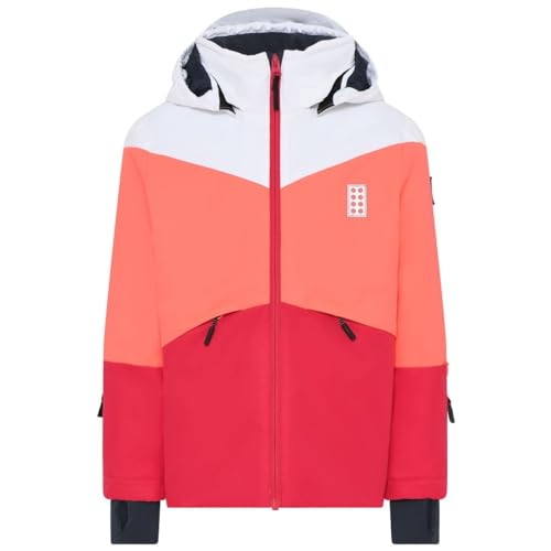 LEGO Kurtka unisex Kinder LWJESTED 708, czerwona, normalna, Czerwony, rozmiar uniwersalny