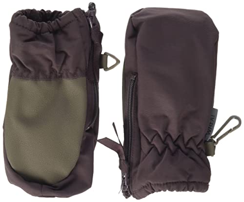 Wheat Uniseks dziecięce wodoodporne rękawiczki rękawiczki Mittens Zipper Tech, Eggplant, S / 6-12 m, oberżyna, S / 6-12mth
