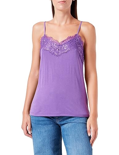 ICHI Damska koszulka na ramiączkach/Cami Shirt, 193536/Amaranth Purple, S