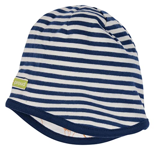 loud + proud Unisex kurtka dziecięca, certyfikat GOTS, ultramaryna, 50/56, Ultramaryna, 60