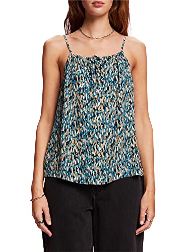 ESPRIT Damska bluzka 063EE1F305, 473/Turquoise 4, XXL, 473/Turquoise 4, XXL