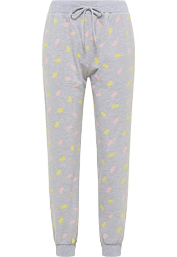 myMo Damskie spodnie dresowe, Jasnoszary lód, XS