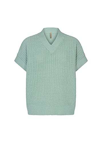 Soya Concept Sweter damski, Zielona mgiełka, S
