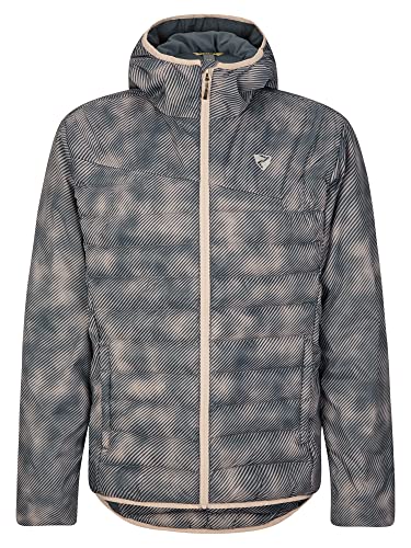 Ziener Męska kurtka termiczna NANTANO Outdoor / Skitour | wiatroszczelna, wełna, bez PFC, cloudy beige, 54