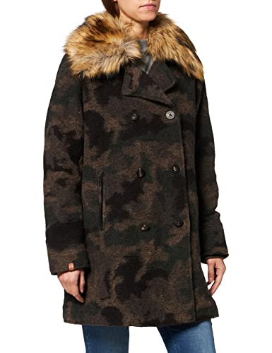 camel active Płaszcz damski, Multicoloured (Camouflage 36), M