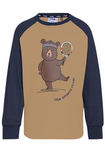 FILA Bluza dziecięca uniseks, Iced Coffee, 122-128