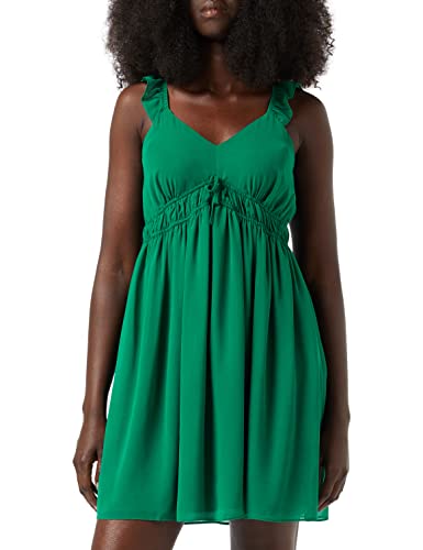 Naf Naf LARRIOR R1 Sukienka, Imperium Zielone, Normalna Kobieta