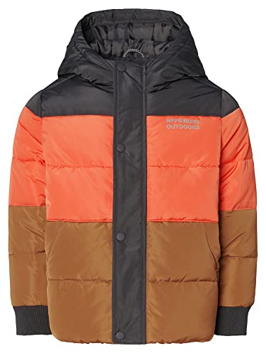 Noppies Kids Chłopięca kurtka zimowa Nijland dla chłopców, Phantom - P008, 92