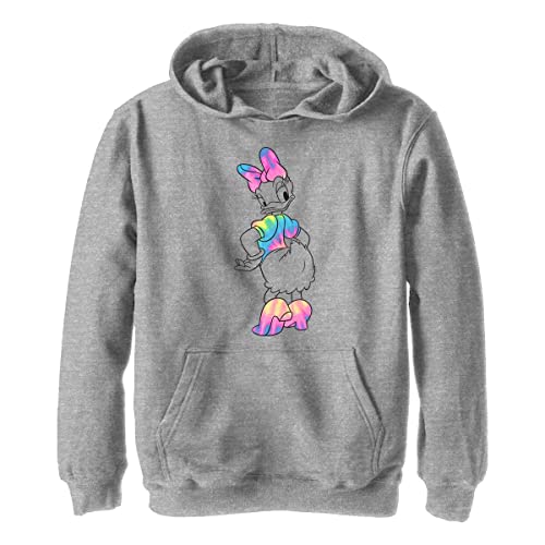 Disney Chłopięca bluza z kapturem Daisy Dye, Sportowy wrzos, XL