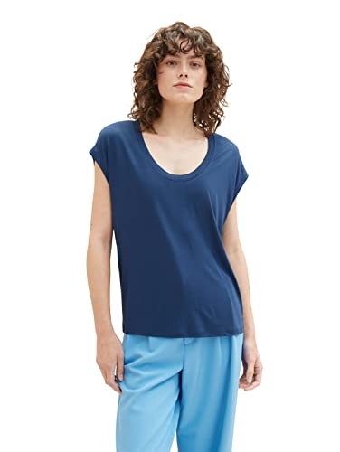 TOM TAILOR T-shirt damski, 11758 - Midnight Sail, L