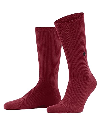 Burlington Mężczyźni Boston M SO Organiczna Bawełna jednokolorowe 1 Para, Czerwony (Oxford 8430), 40-46