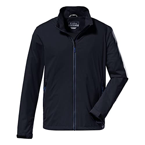 Killtec Męska kurtka softshell ze stójką, pakowana KOS 8 MN SFTSHLL JCKT, granatowa, 3XL, 38268-000