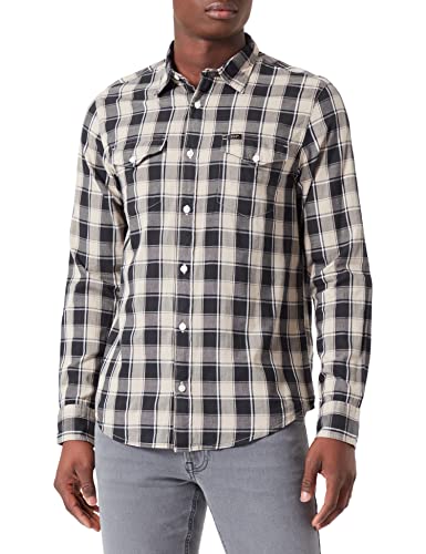 Lee Męska koszula regularna, Oxford TAN, rozmiar M, Oxford Tan., M