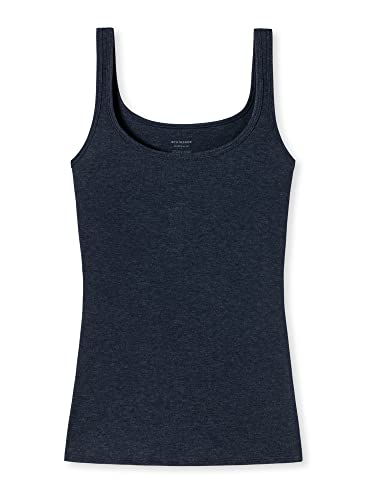 Schiesser Trägertop Podkoszulek Kobiety, granatowy, 3XL