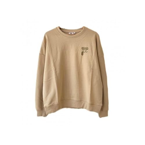 FILA Damska bluza Bann Oversized Crew, Fields of Rye, XL, fields of rye, XL