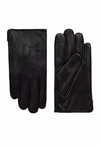 ok Gloves Męskie matowe rękawiczki zimowe, czarny, 10