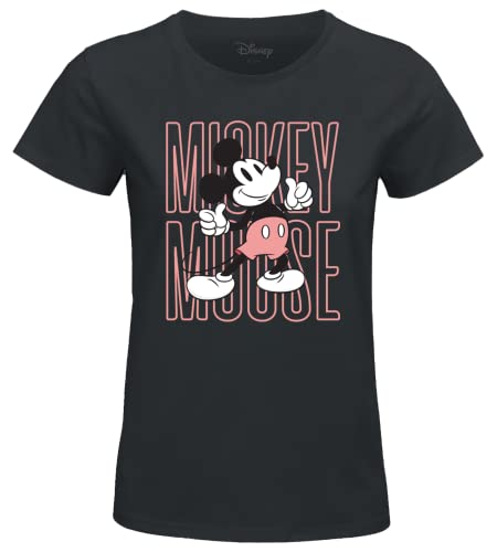 Disney Koszulka damska, Wyblakły antracyt, XL