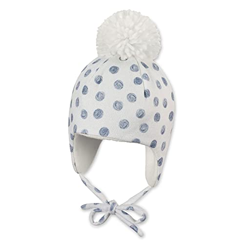 Sterntaler Inka-Mütze Pünktchen Czapka Niebieski, natur, 39