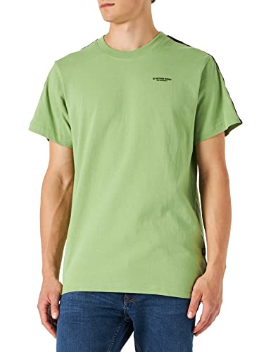 G-STAR RAW Męski t-shirt Tape Loose R T, zielony (Tendril C336-d115), L
