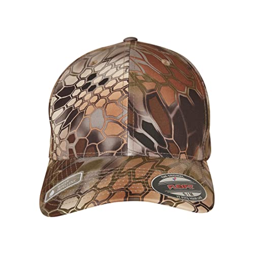 Flexfit Kryptek Cap Czapka z daszkiem, Highlander, S/M Unisex Dorosły, Highlander, S-M
