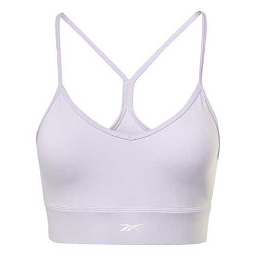 Reebok Damski biustonosz sportowy, fioletowy Oasis, S