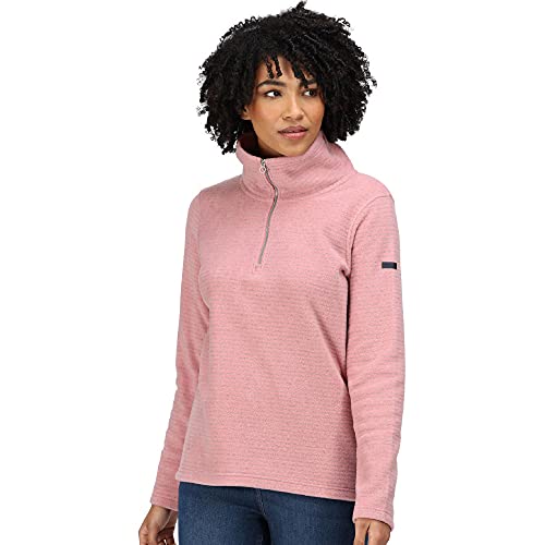 Regatta Damski sweter polarowy Solenne z zamkiem 1/2 na zewnątrz w paski