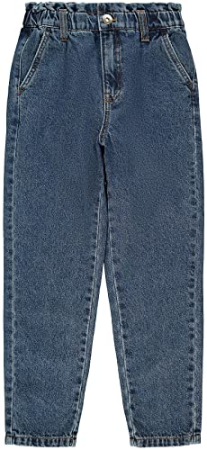 NAME IT Jeansy dziewczęce, niebieski (Dark Blue Denim), 140 cm