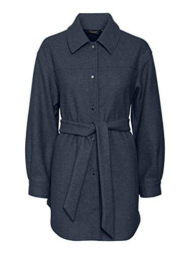 bestseller a/s Damska kurtka VMVINCE AW22 GA CP, Ombre Blue/Szczegóły: melanż, L