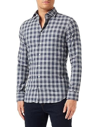 Seidensticker Męska koszula z długim rękawem Extra Slim Fit, beżowy, 44