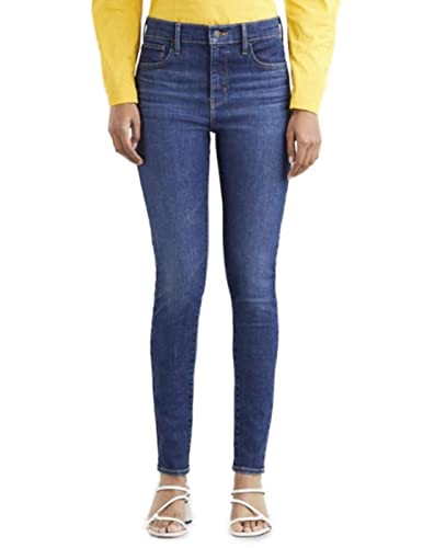 Levi's 720™ High Rise Super Skinny Jeansy Damskie, Dark Indigo - Worn In, 24W x 30L