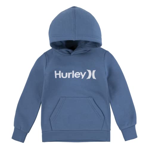 Hurley Bluza chłopięca Hrlb Fleece, niebieska Medium Blue, 7 años, Niebieski (Hurley Medium Blue), 7 Lat