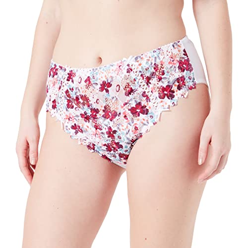 Sans Complexe Arum Mosaic Figi damskie, Imprime Fleurs Rouge Perse, 36