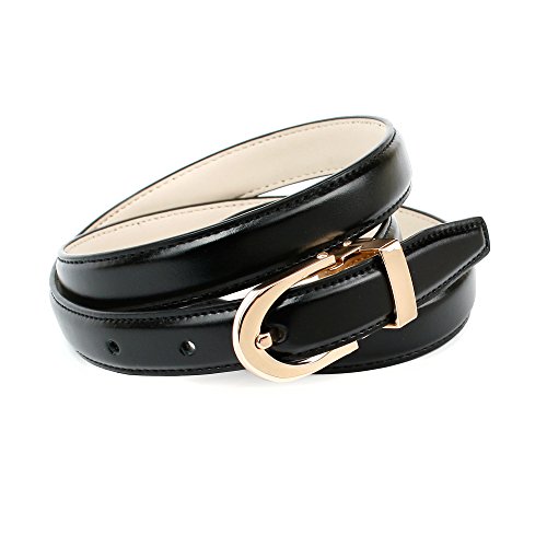 Anthoni Crown Pasek damski, czarny (czarny 010), (Rozmiar producenta:90)