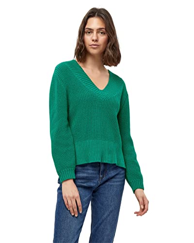 Peppercorn Destina damska bluza z dekoltem w serek, zielony, S