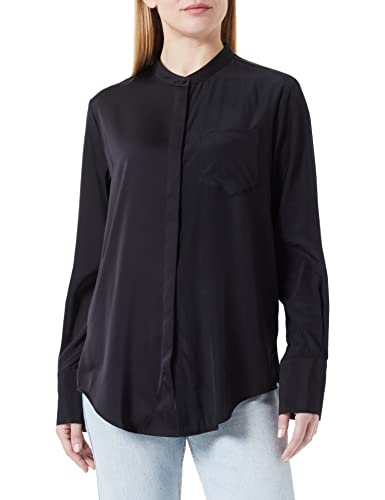 Sisley Koszulka damska 5SQCLQF06, czarna 100, S