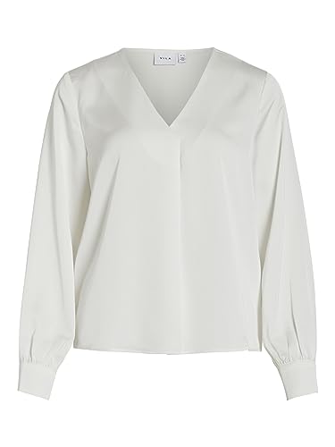 Różnorodne wycięcie w serek L/S Top - NOOS, Snow White, 36