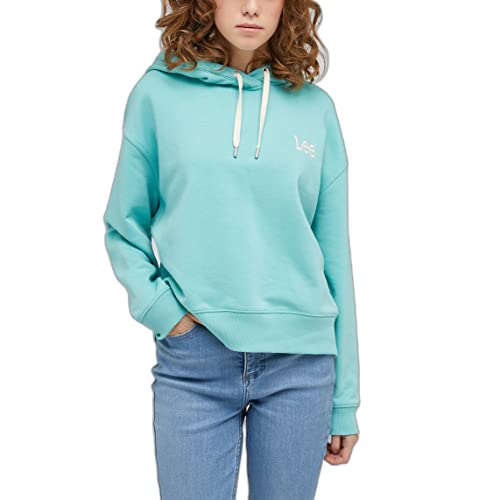 Lee Damska bluza z kapturem Essential, Dusty Jade, S