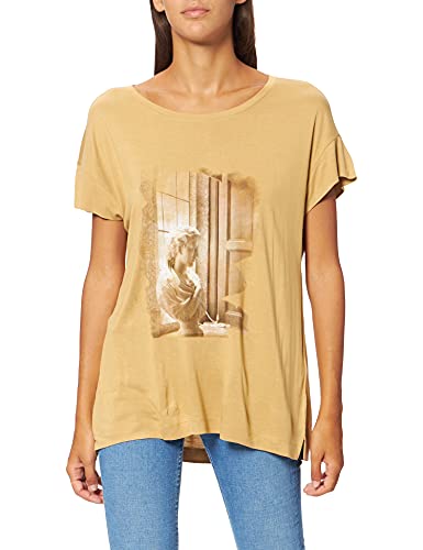 ESPRIT Collection T-shirt damski, 250/khaki beżowy, S
