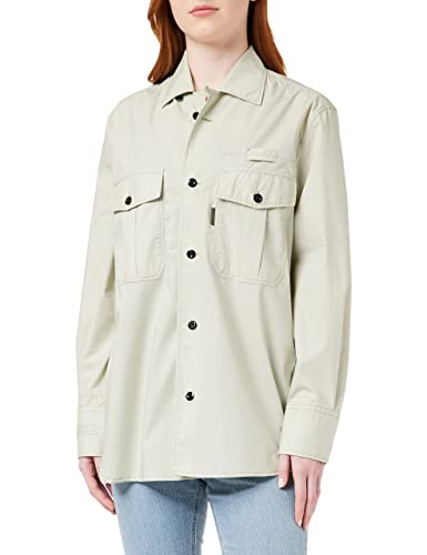 G-STAR RAW Koszulka damska Officer Bf Ls Blouse, szary (Mineral Gray 4481-c958), S