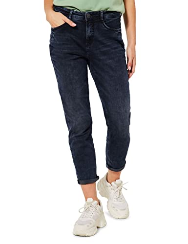 Street One Damskie spodnie dżinsowe A375591, Authentic Blue Black Washed, W25/L30, Authentic Blue Black Washed, 25W / 30L