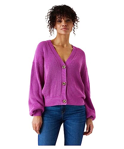 Garcia Damski kardigan dzianinowy, Meadow Mauve, XL