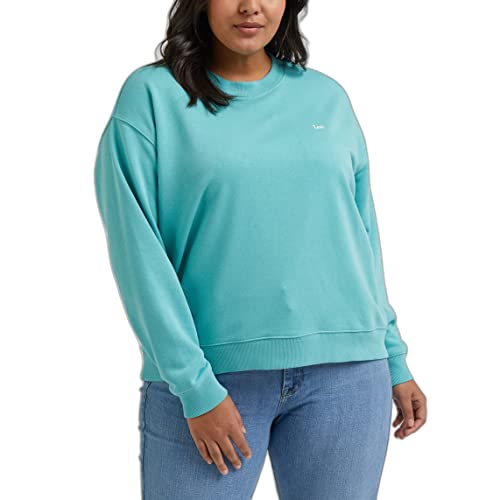 Lee Crew SWS bluza damska, Dusty Jade, S