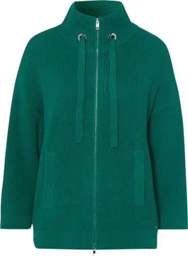 BRAX Damska kurtka z dzianiny w stylu Alex Wool Mix, Ciemny malachit, 40