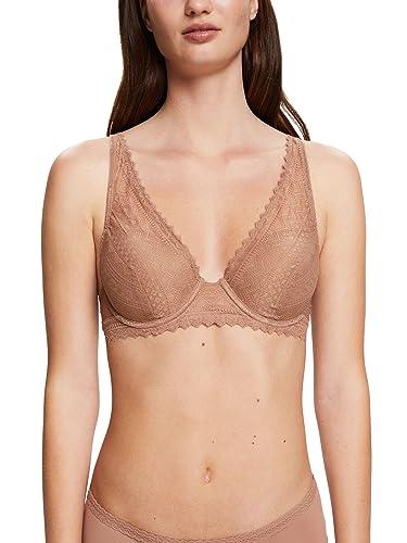 ESPRIT Damski biustonosz Everyday Lace RCS CLAS.pad wyściełany biustonosz, beżowy (skin beige), 75B