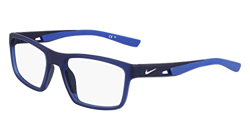 Nike Optical Okulary, 410 Matte Midnight Navy r, 55 Unisex-Dorosły, 410 Matte Midnight Navy R, 55