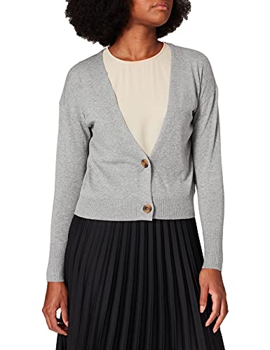 ESPRIT Damska kurtka z dzianiny, 039/Medium Grey 5, S