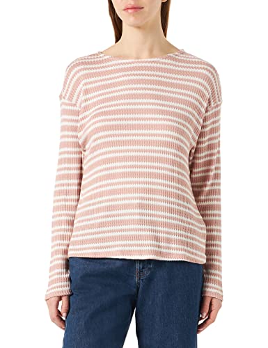 ONLY Onlcody L/S Back Tie Top Cs JRS koszulka z długim rękawem, Misty Rose/Stripes:LG, S