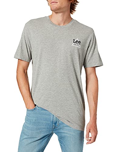 Lee T-shirt męski Small Triangle Tee, Grey Mele., M