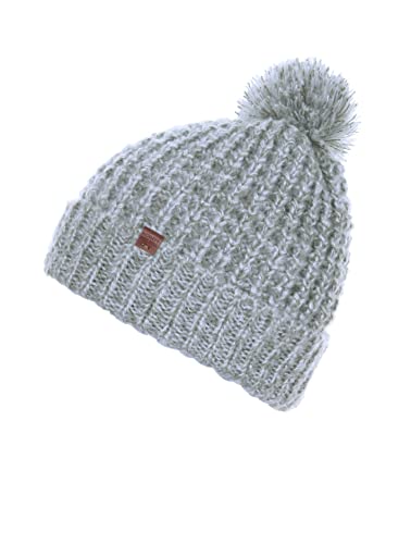 BICKLEY + MITCHELL Women's Super Chunky Knit Pom Womens 2016-01-10-122 czapka beanie, szary Twist, jeden rozmiar